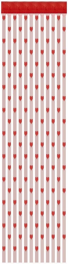 Heart Lace Curtains for Valentine Decor