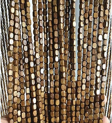 Bamboo Beaded Curtain for Doorway and Room Divider