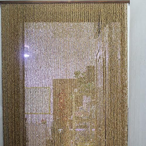 Handmade Bamboo Beaded Curtain for Bedroom and Doorway