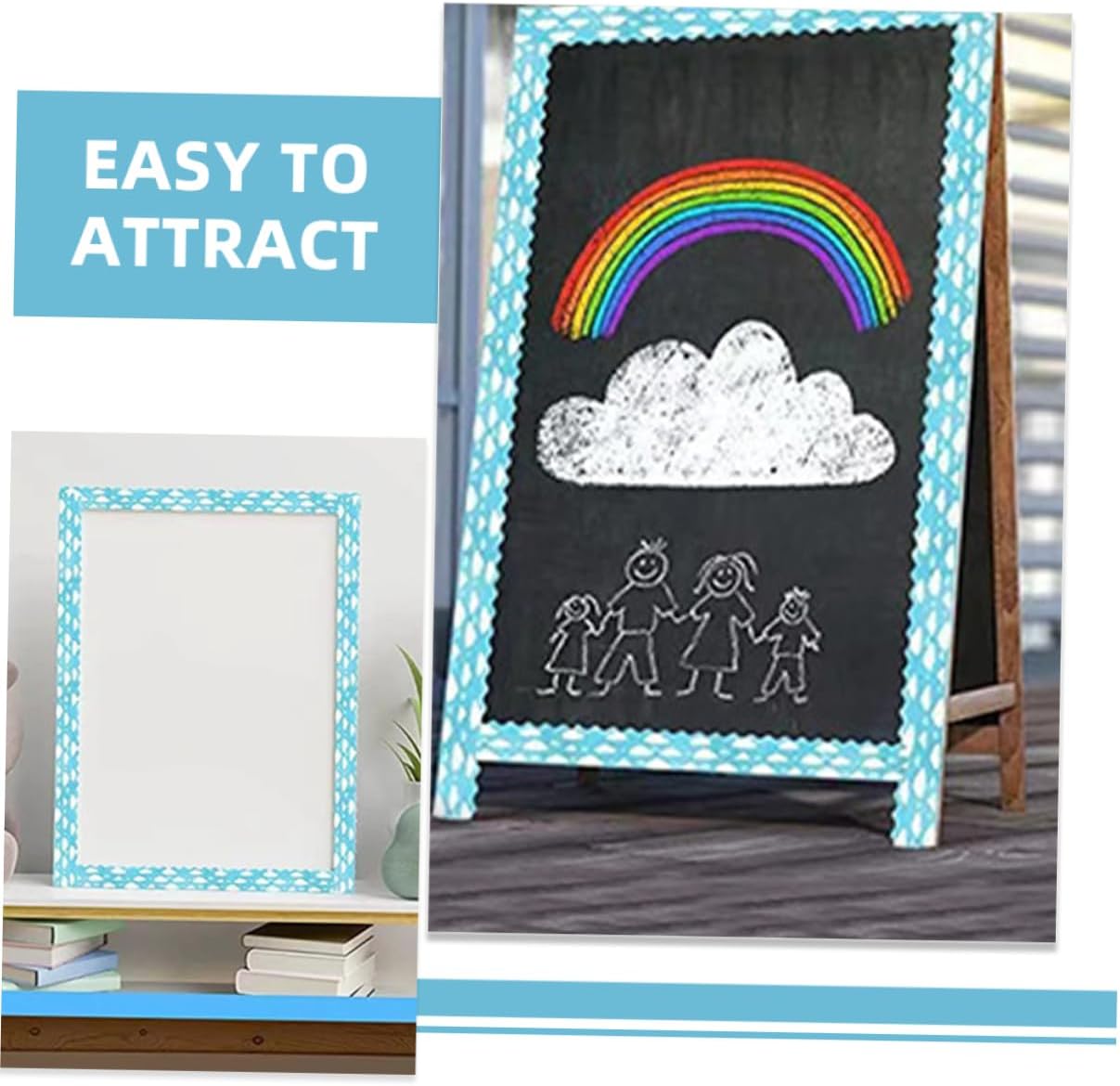 Adorable Cloud Bulletin Board Stickers for Classroom and Home