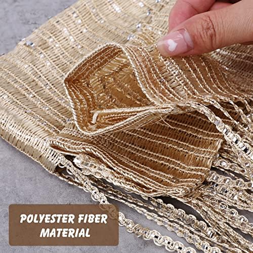 Silver Thread Door String Curtain for Home Decor