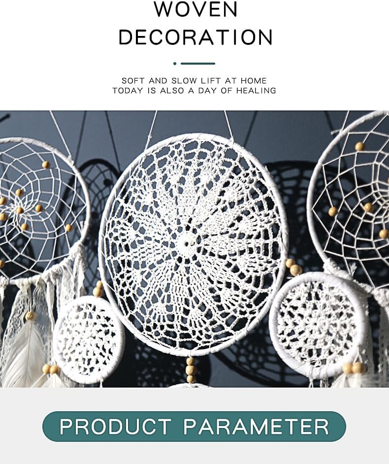 ACGarden 5-Piece Boho Dream Catcher Set