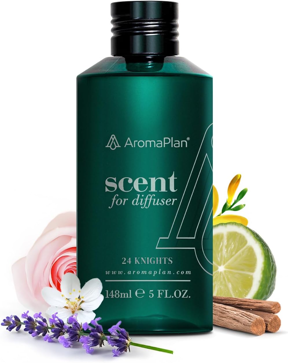 Aromaplan Hotel Scents 24 Knights 5 Fl Oz Luxury Diffuser Oil