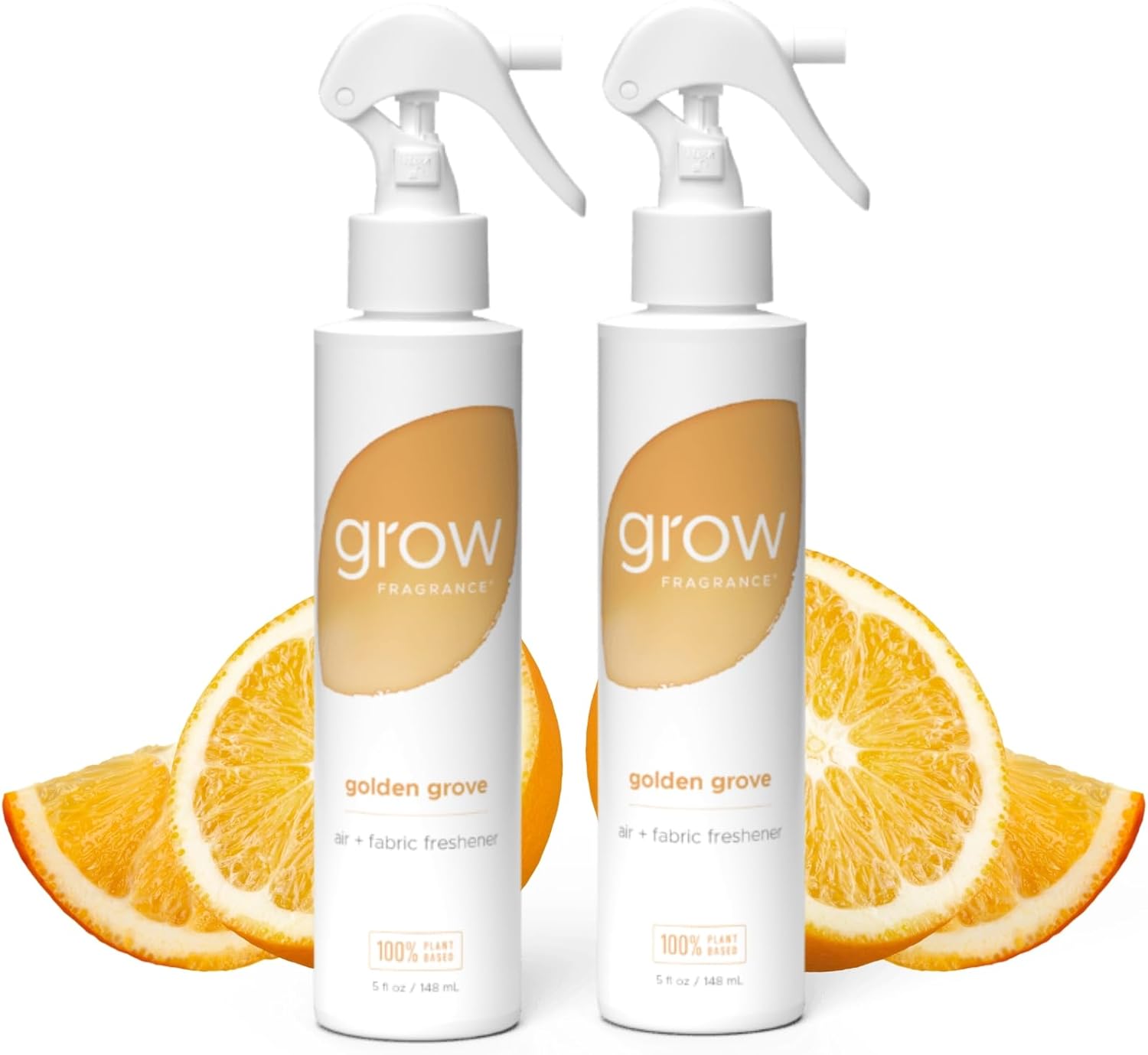 Grow Fragrance Plant-Based Air Freshener Spray 2 Pack
