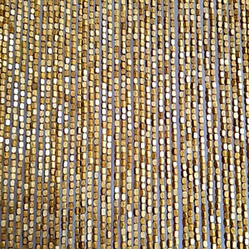 Natural Bamboo Beaded Curtain for Doorways