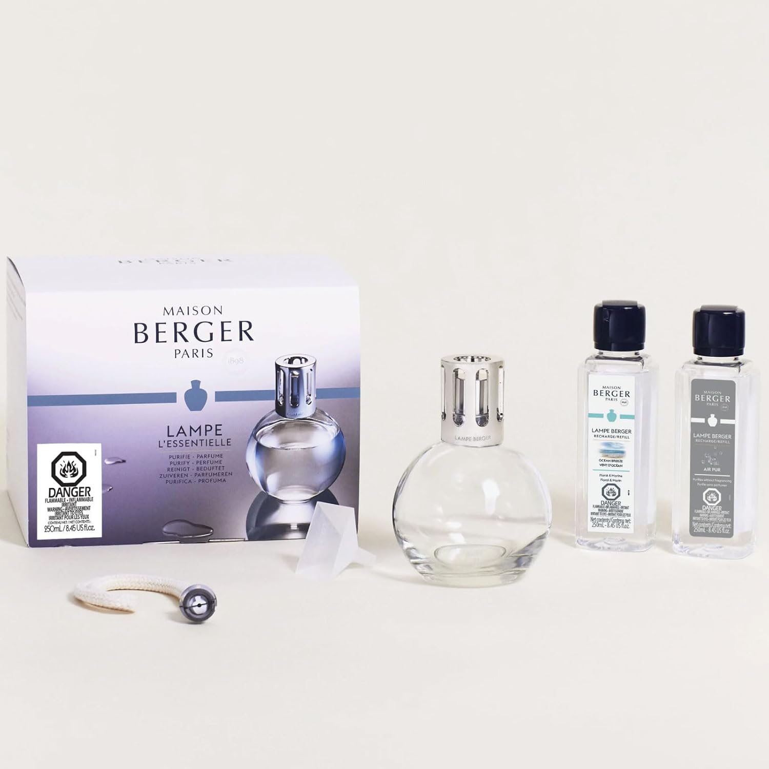 MAISON BERGER Lampe Berger Gift Set - 250ml Neutral and Ocean Breeze