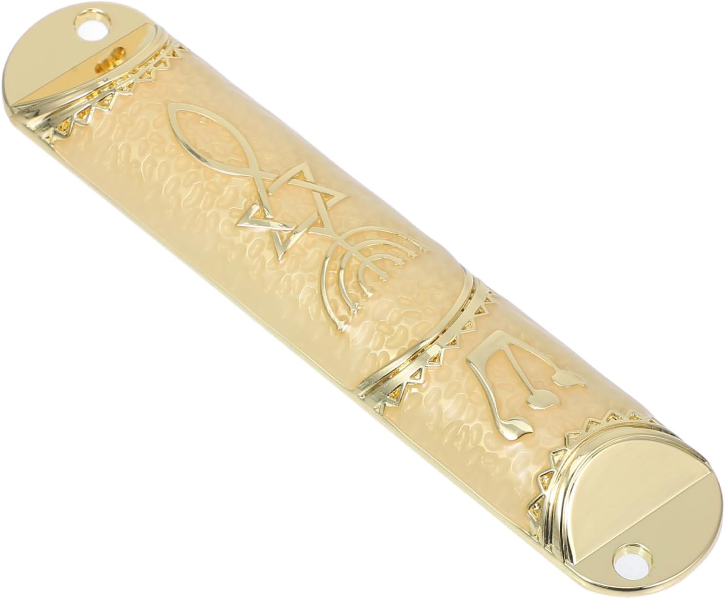 Cabilock Metal Mezuzah Plaque Scroll Door Decoration