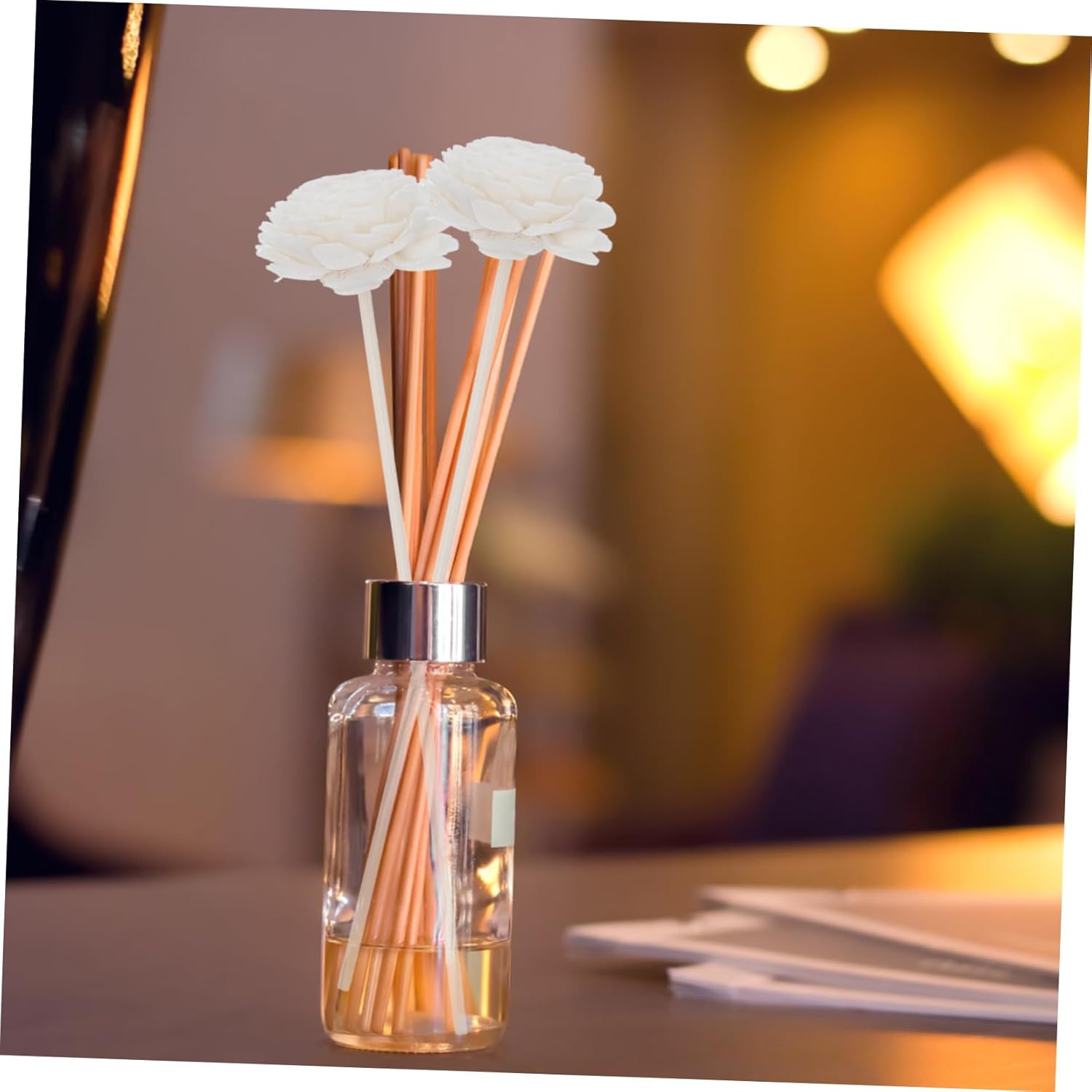 10pcs Floral Aromatherapy Diffuser Sticks for Home Decor