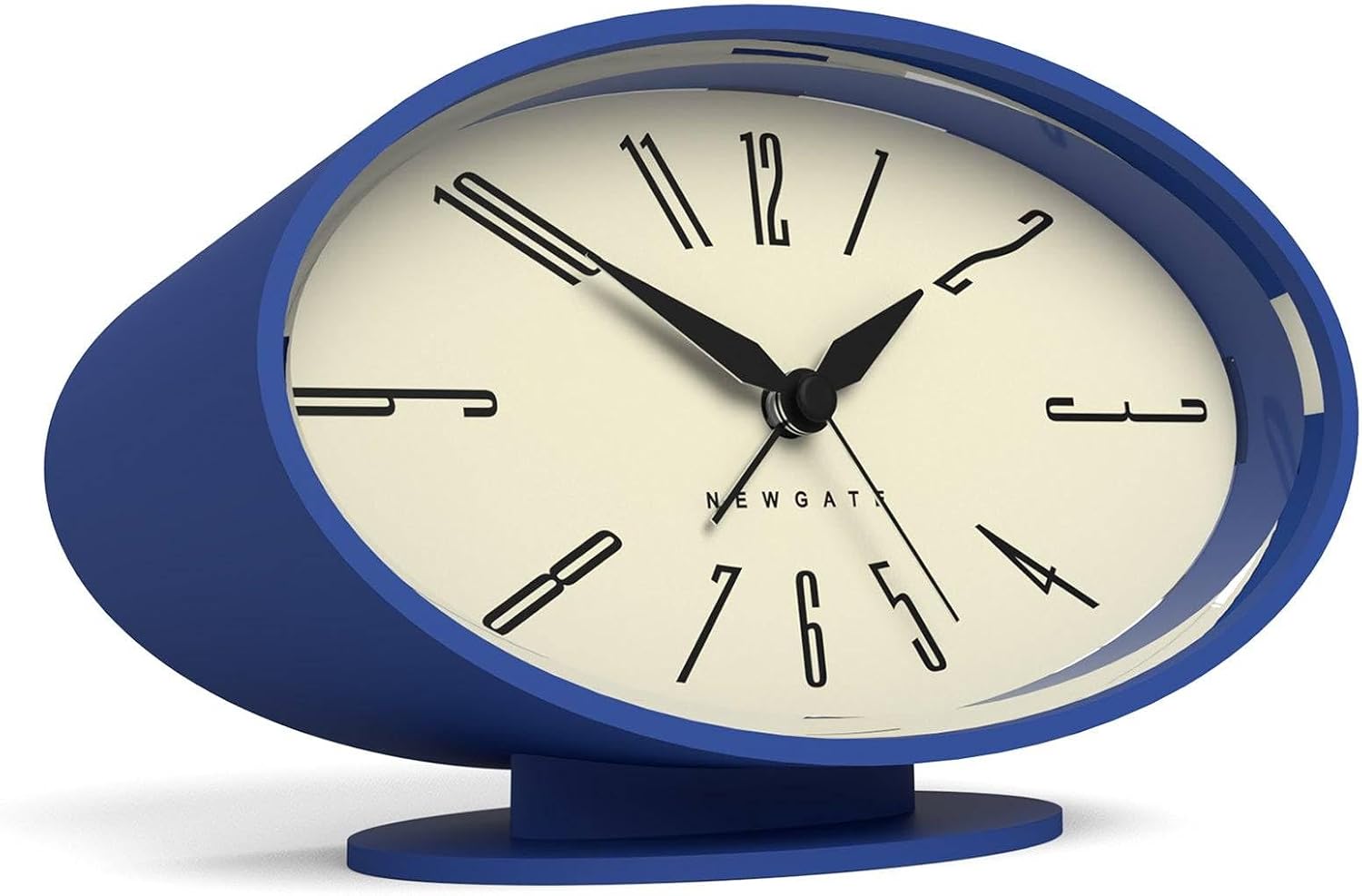 NEWGATE Ronnie Alarm Clock Oval Retro Design