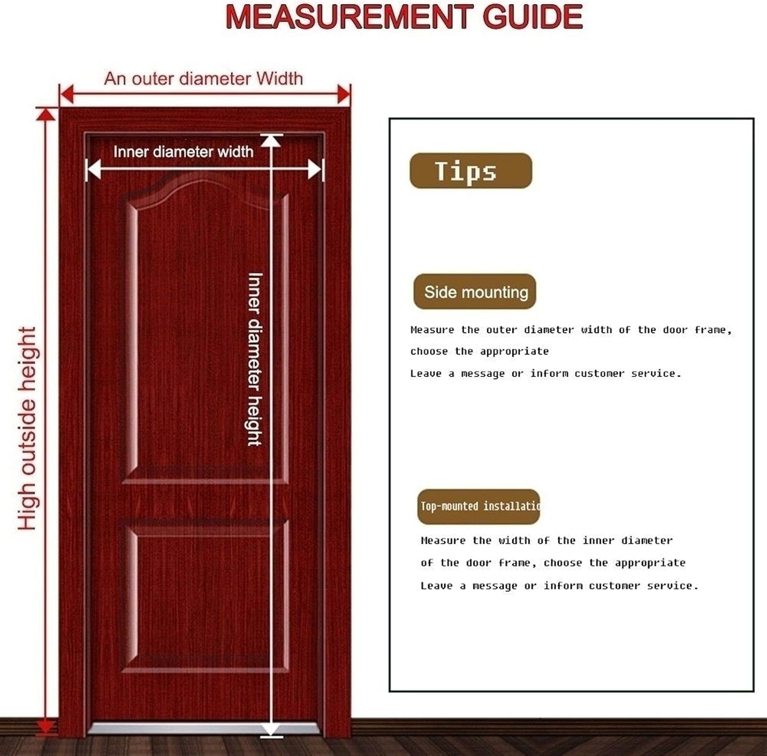 Etlegor Bamboo Beaded Curtains for Doorway and Room Divider