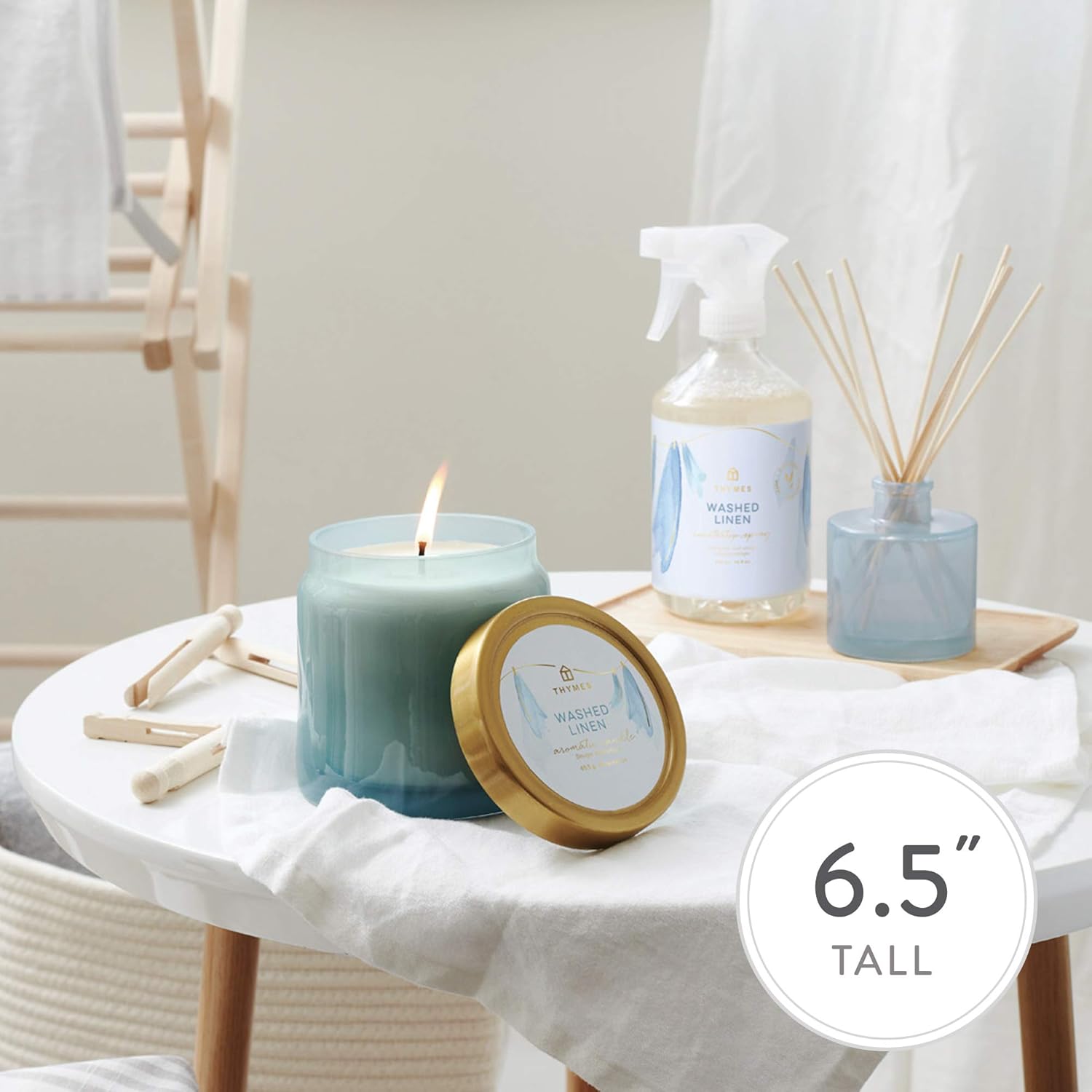 Thymes Fragrance Mist 3 Oz Washed Linen