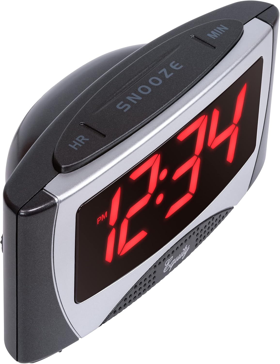 La Crosse Technology 12-Inch LED Alarm Clock with USB Power