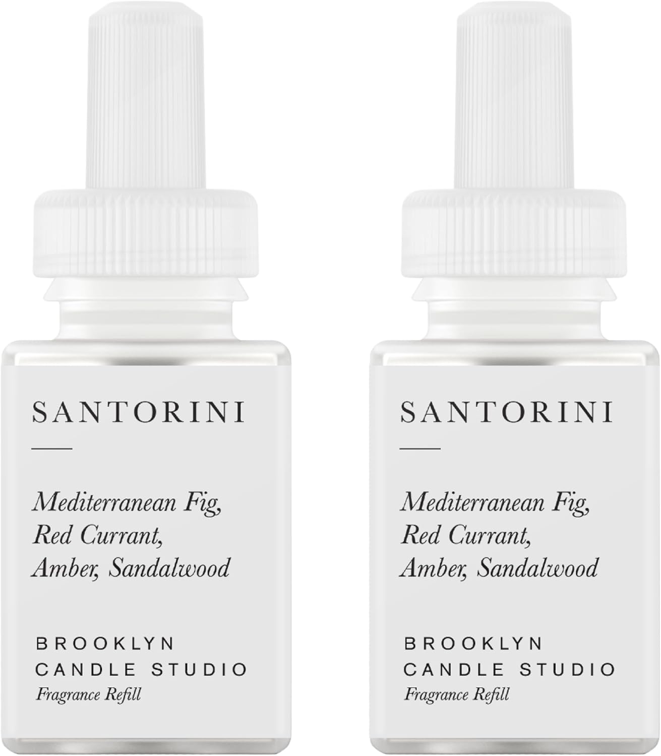 Pura Brooklyn Candle Studio Home Scent Refill 2 Pack Santorini