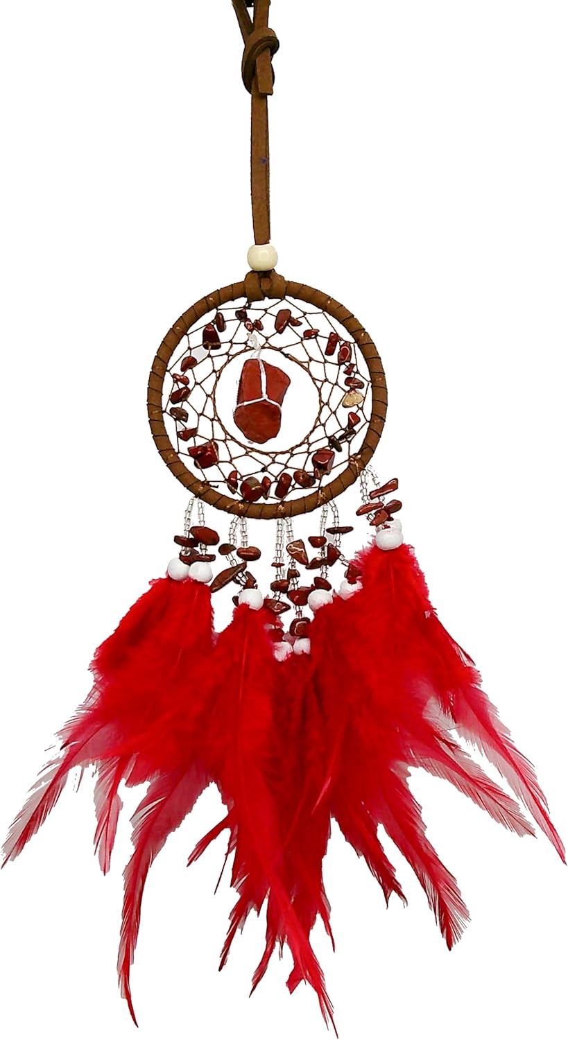 Red Dreamcatcher for Root Chakra Healing