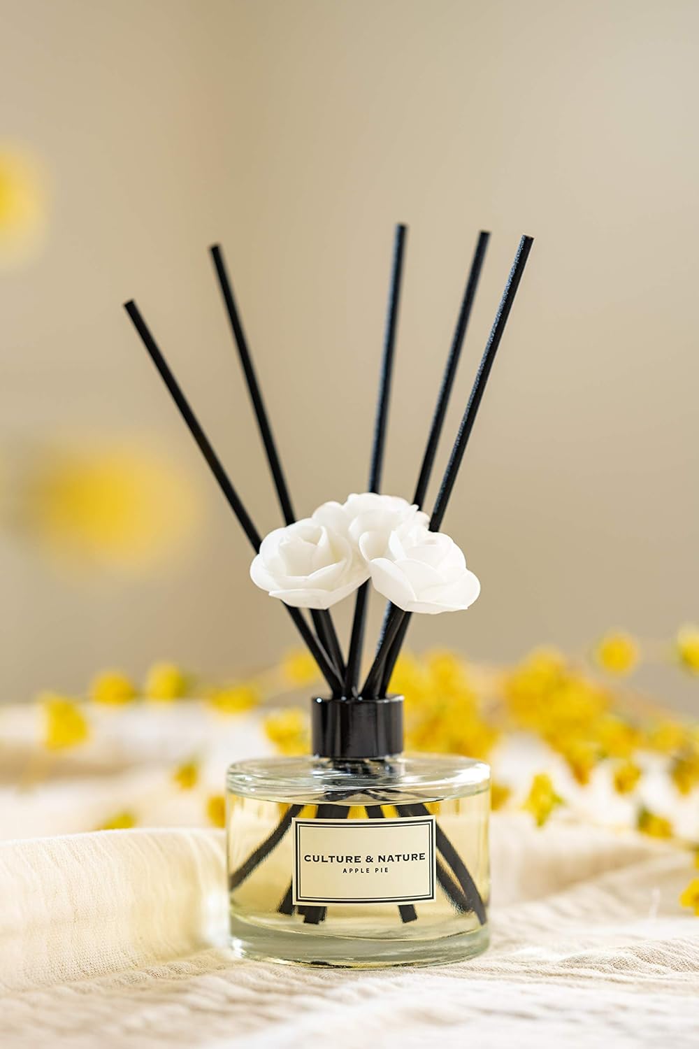 CULTURE NATURE Reed Diffuser Set Black Cherry