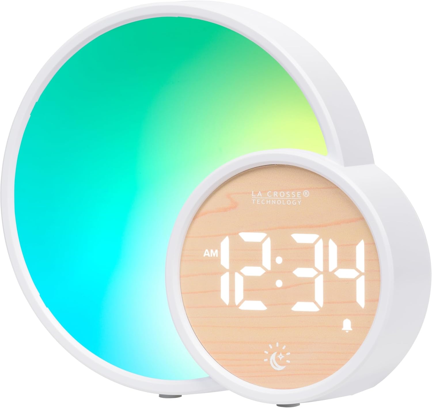 La Crosse Technology L Eclipse Light Assist Alarm Clock