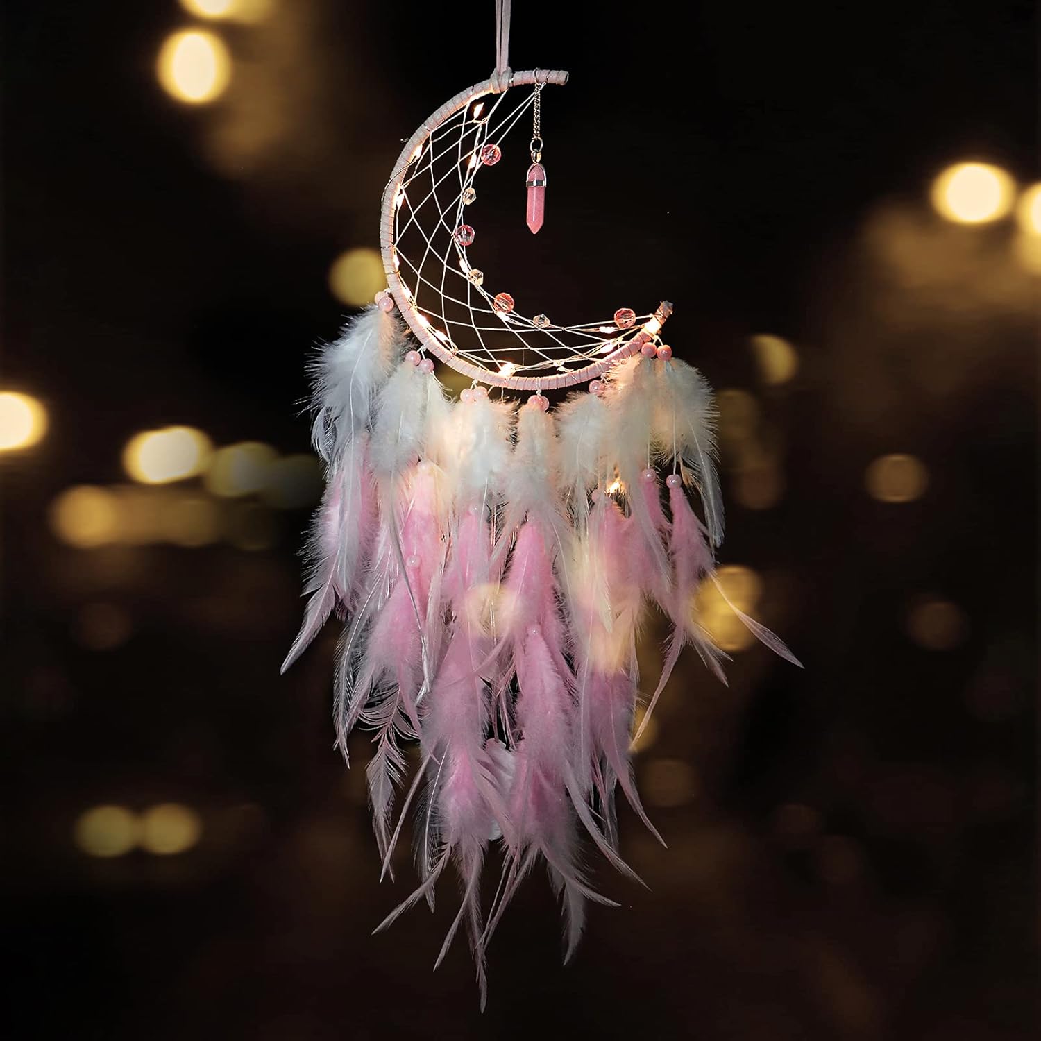 Dremisland Dream Catcher with Fairy Lights
