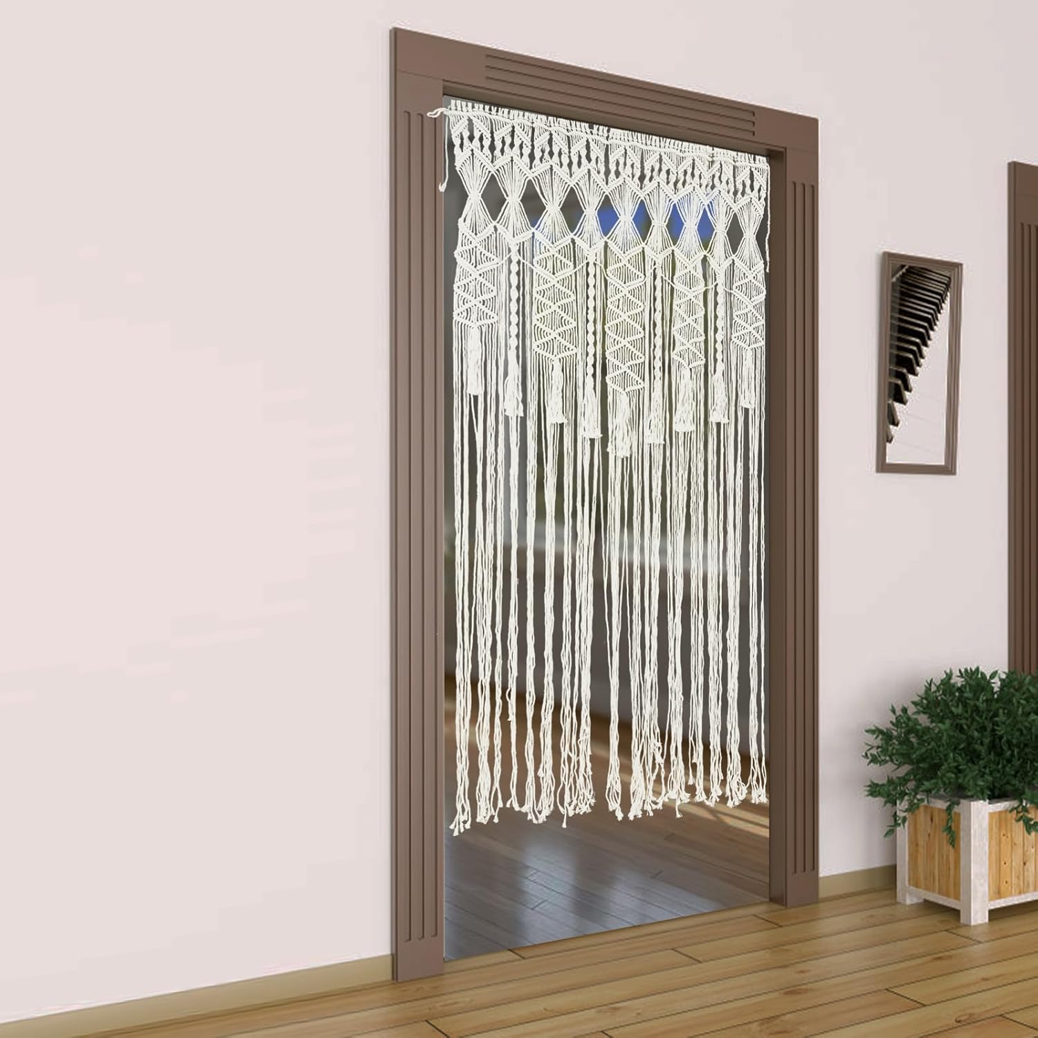 Doorway String Beaded Curtains for Privacy and Decor
