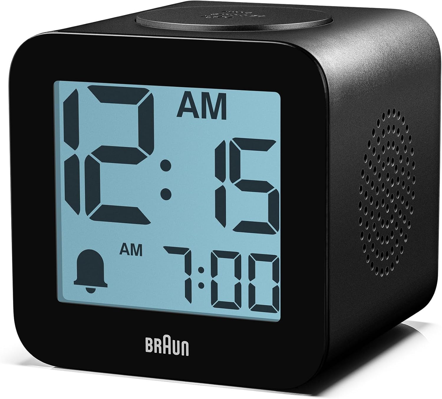 Braun Digital Speaking Alarm Clock with Snooze and Crescendo Beep