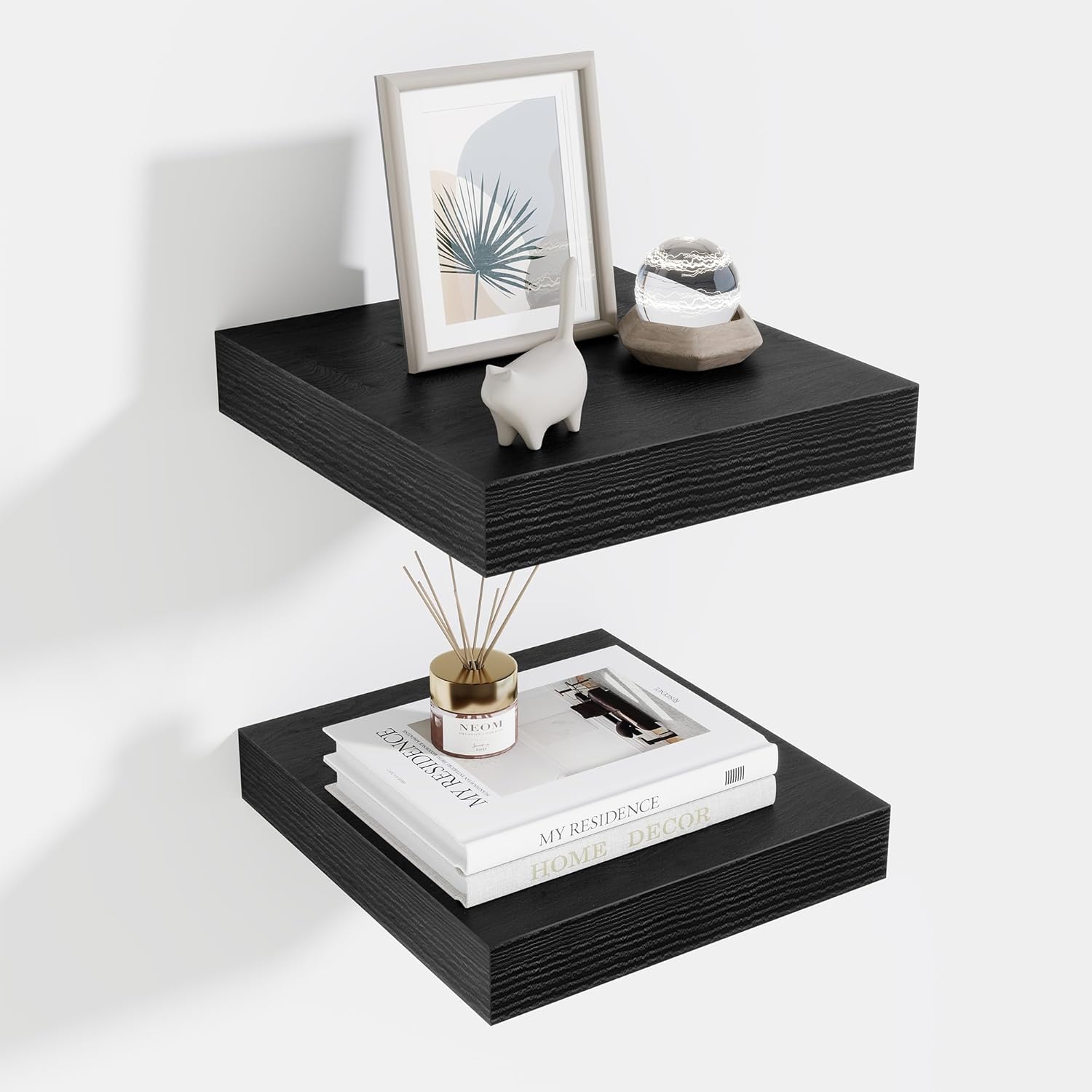 Fun Memories 10 Inch Deep Floating Shelves Set of 2
