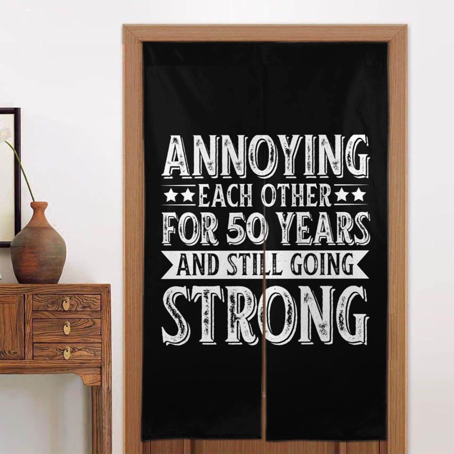 Annoying Each Other 50 Years Still Strong Blackout Curtain 34x56in