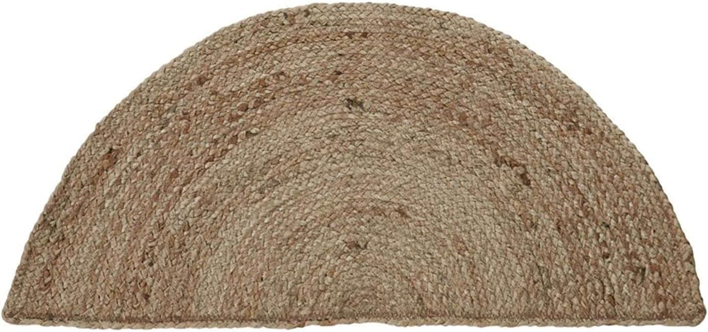 Agro Richer Jute Doormat 1x2 ft Semicircular Runner