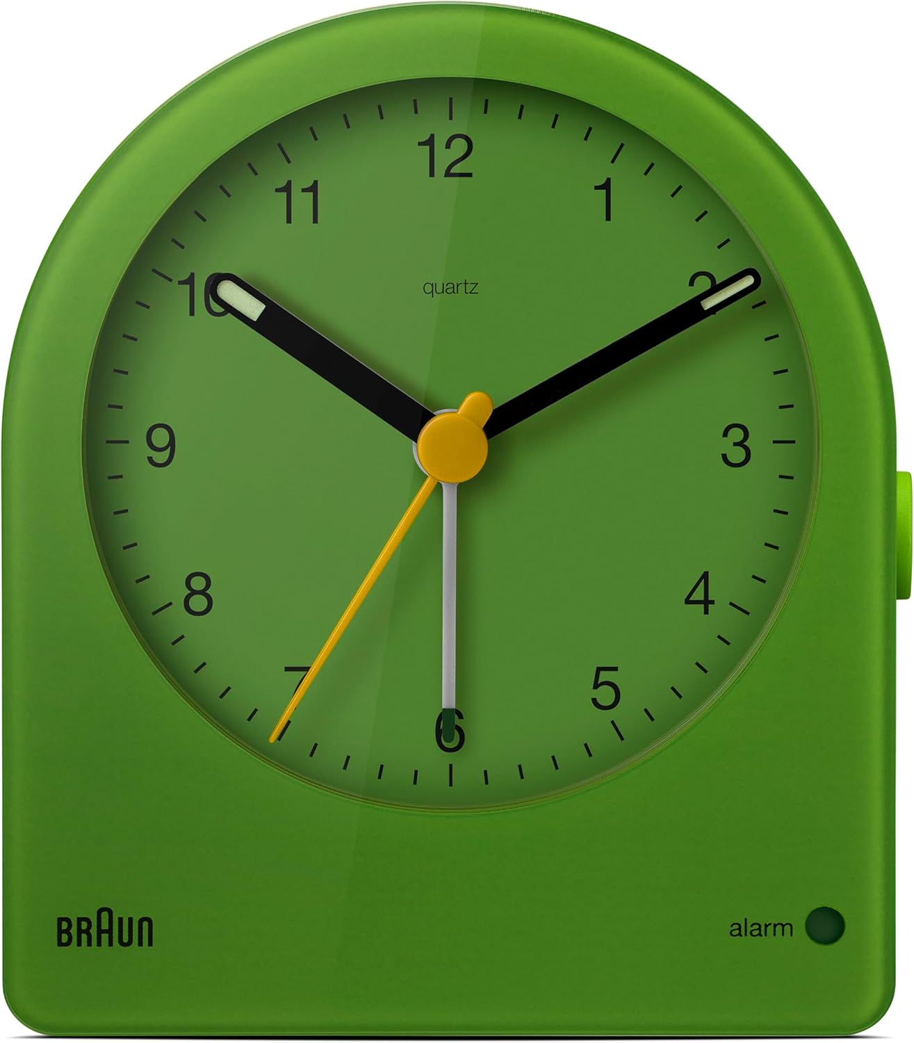 Braun Classic Analogue Alarm Clock with Snooze and Continuous Backlight