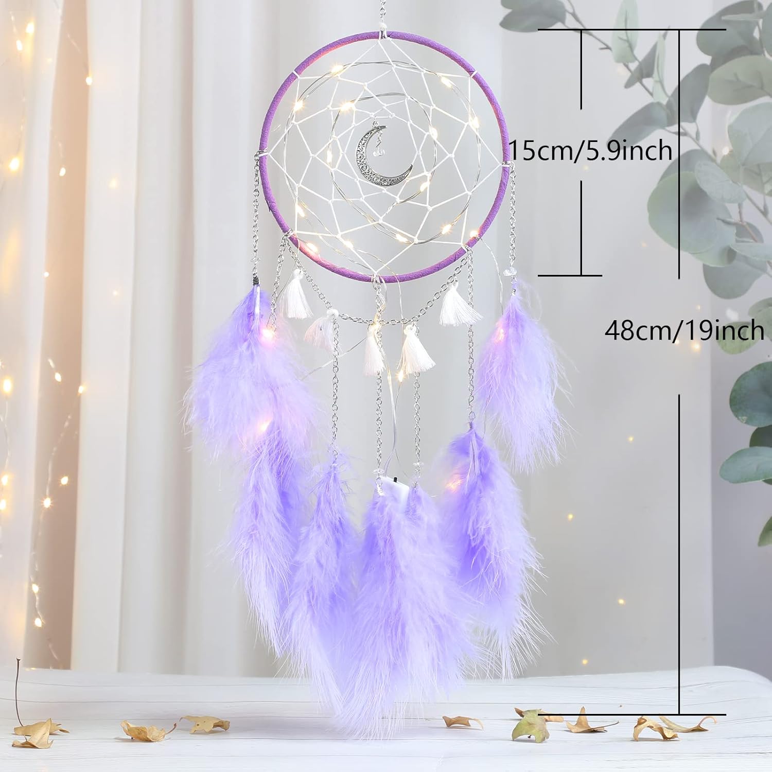 Nice Dream Purple Dream Catchers Wall Decor