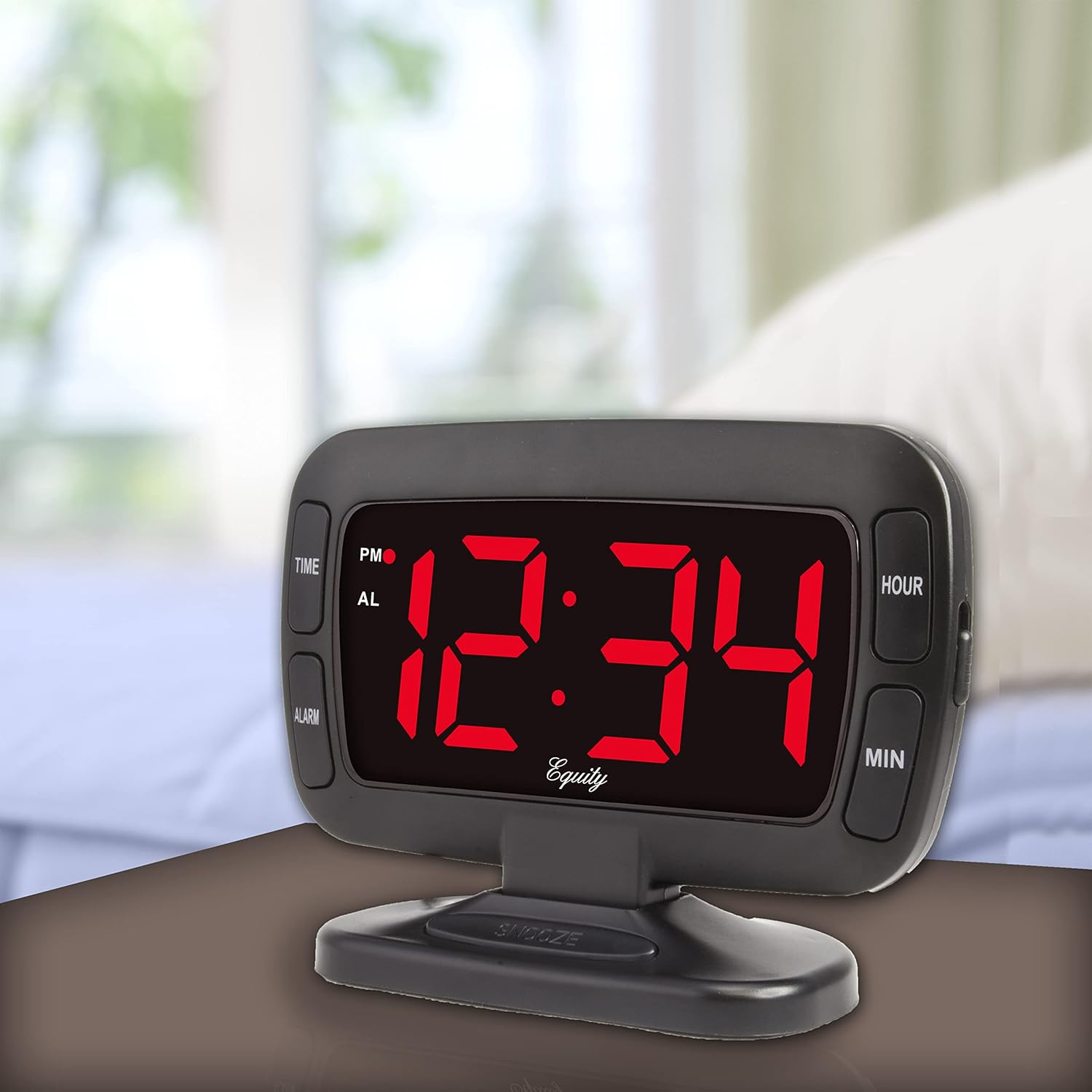 La Crosse Technology Equity 30016 18 Inch Tilt LED Alarm Clock