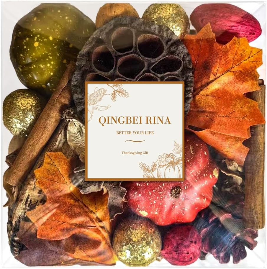 Qingbei Rina Cinnamon Fall Potpourri Bags 14oz