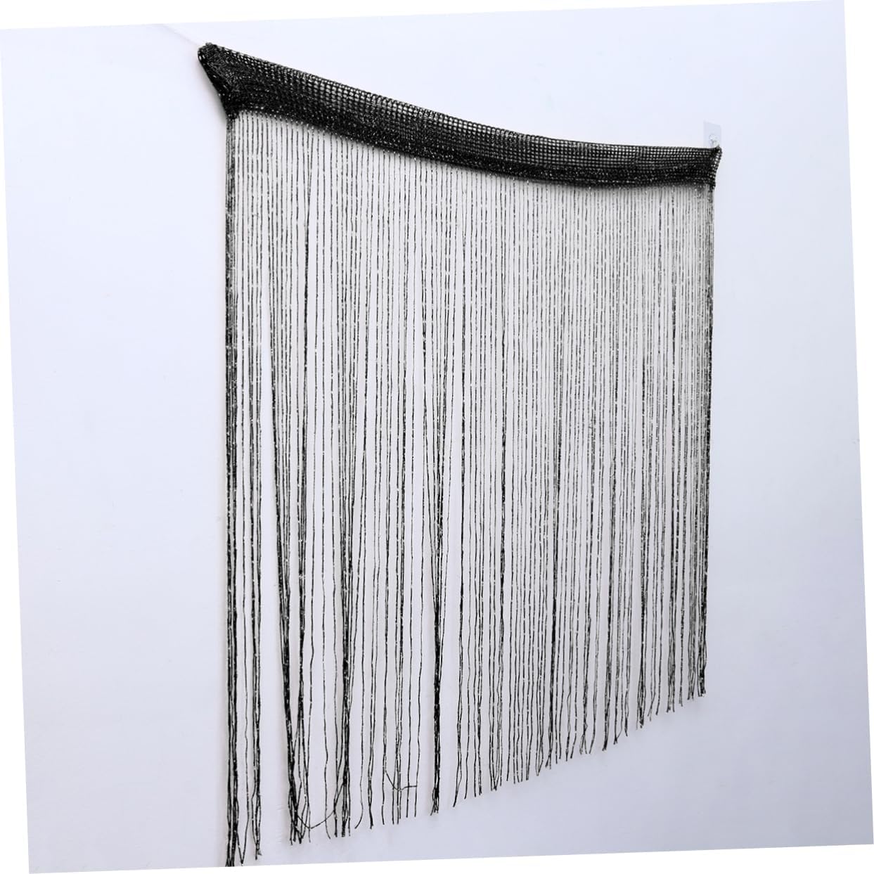 Glitter Tassel Window Curtain for Home Office Hotel