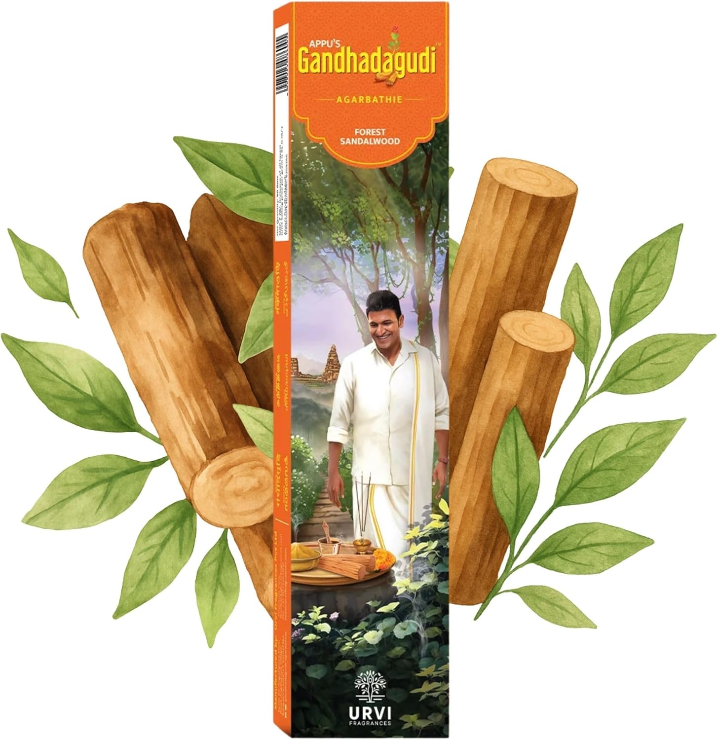 APPUS Forest Sandalwood Incense Sticks - 100g