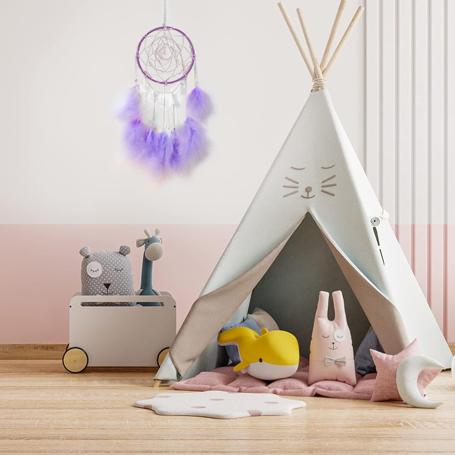 Nice Dream Purple Dream Catchers Wall Decor