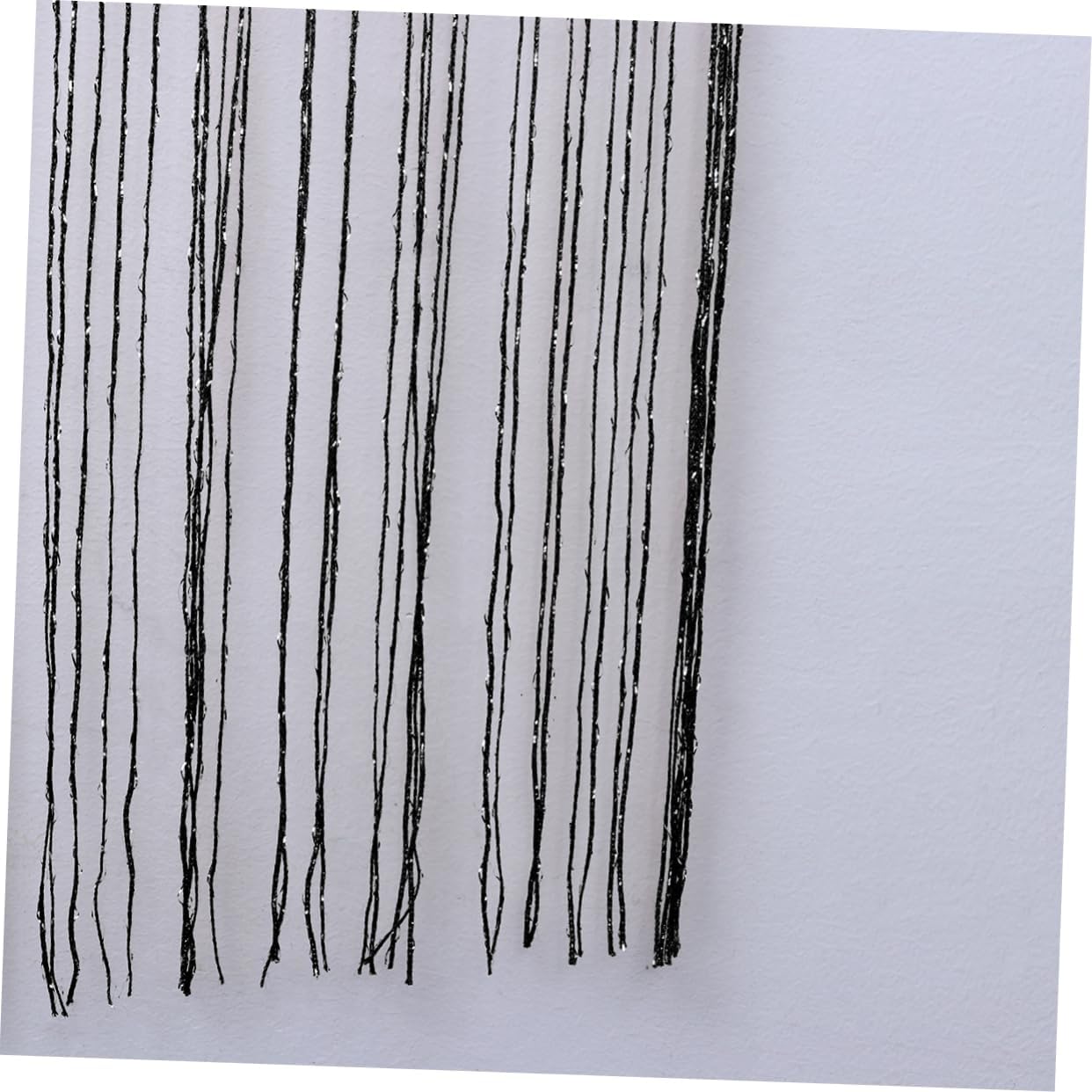 Glitter Tassel Window Curtain for Home Office Hotel