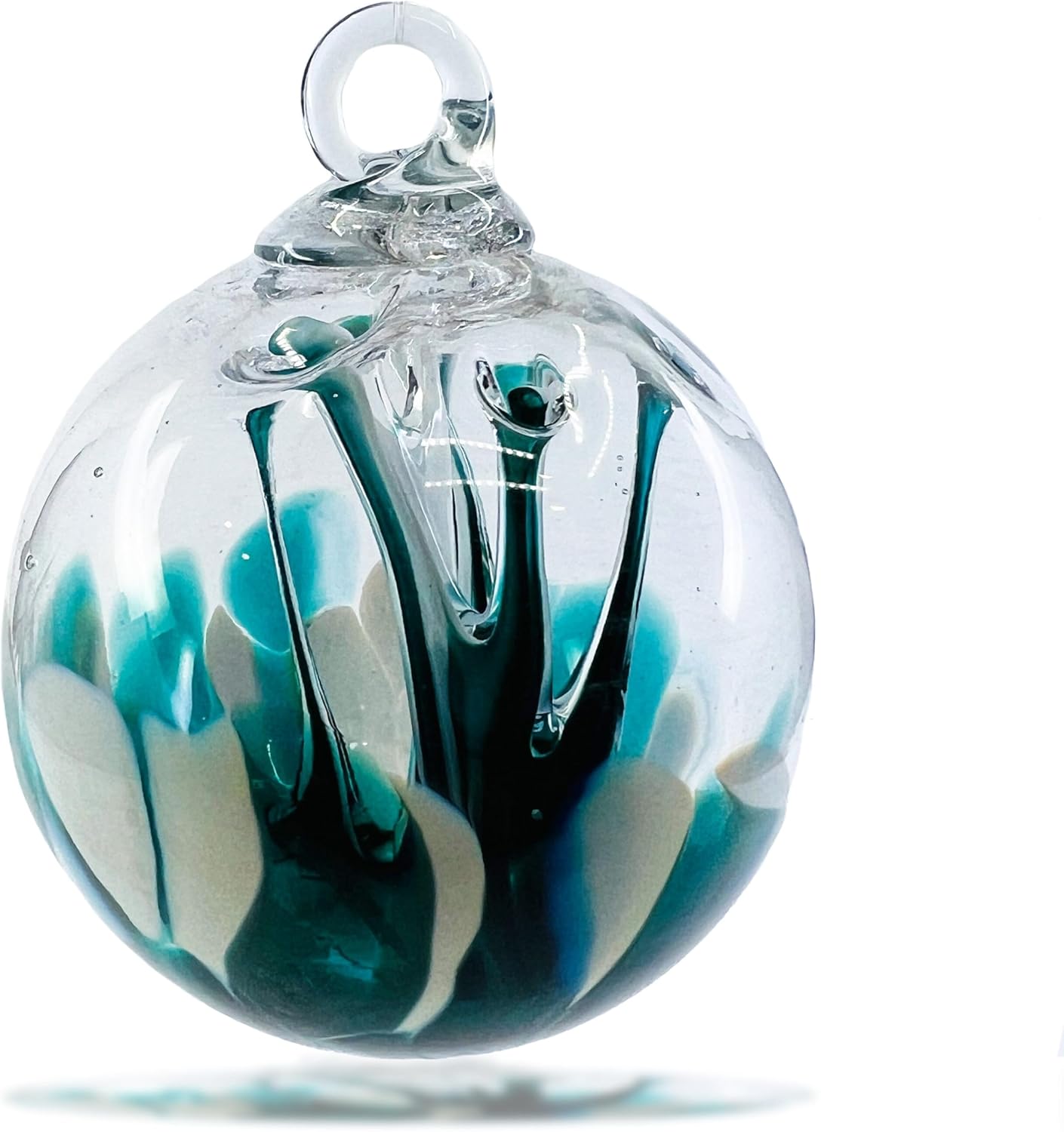 Luke Adams Glass 4 Inch Tree of Life Ornament