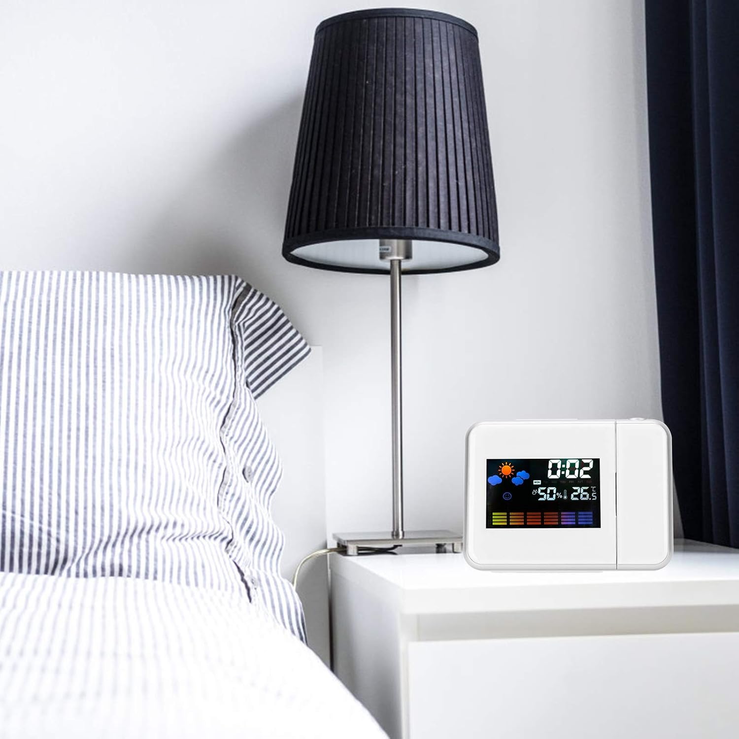 Topyond Projection Clock with Weather Forecast