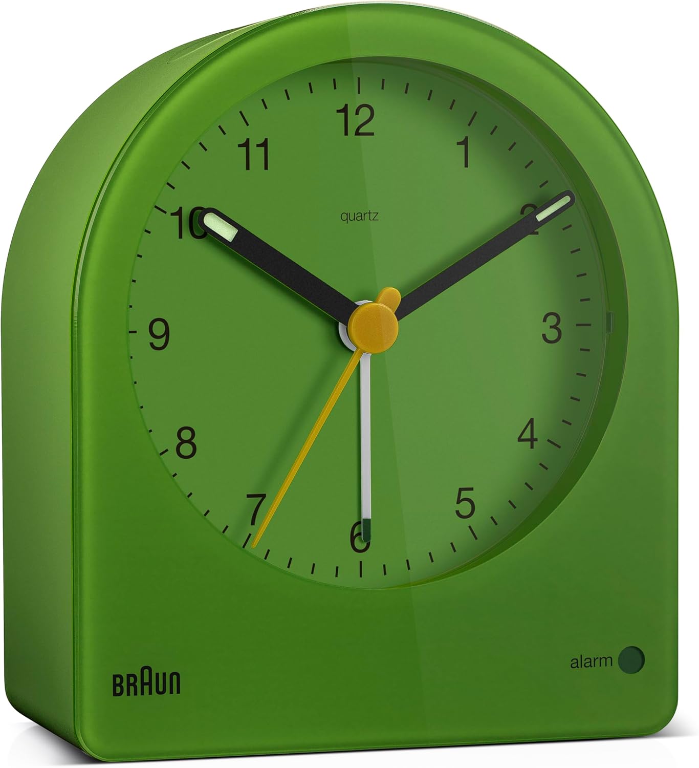 Braun Classic Analogue Alarm Clock with Snooze and Continuous Backlight