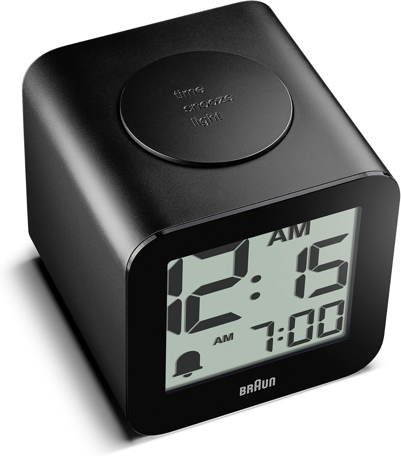 Braun Digital Speaking Alarm Clock with Snooze and Crescendo Beep