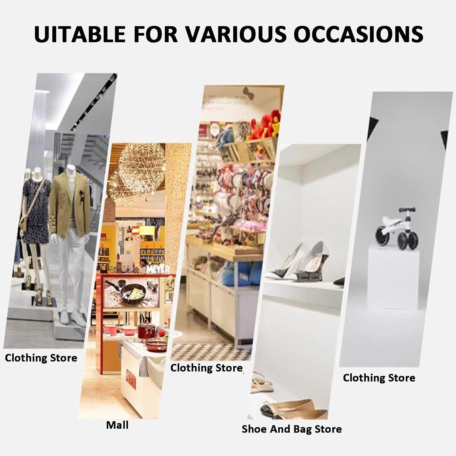 Sturdy Rectangular Display Pedestal Stand for Home and Store Use