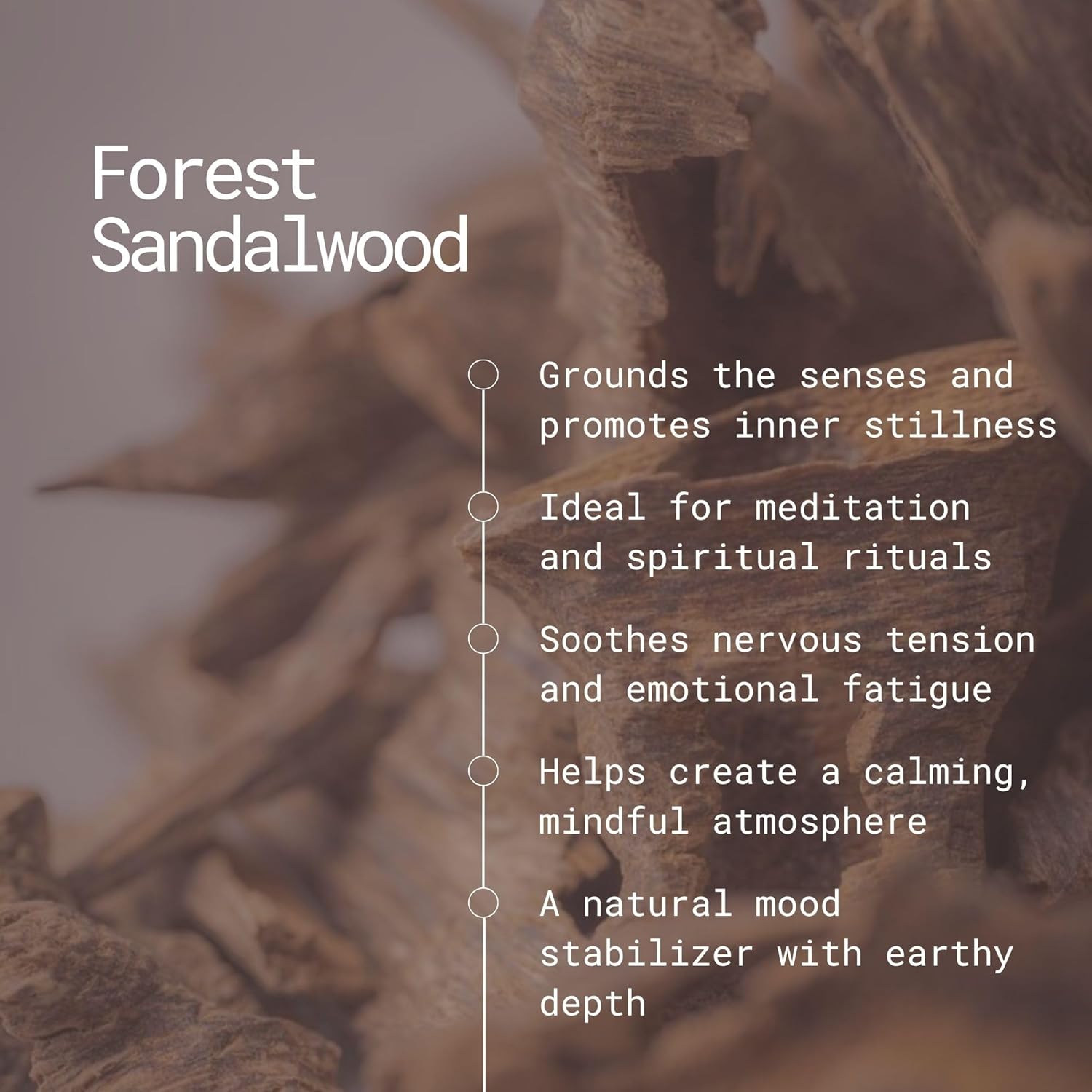 APPUS Forest Sandalwood Incense Sticks - 100g