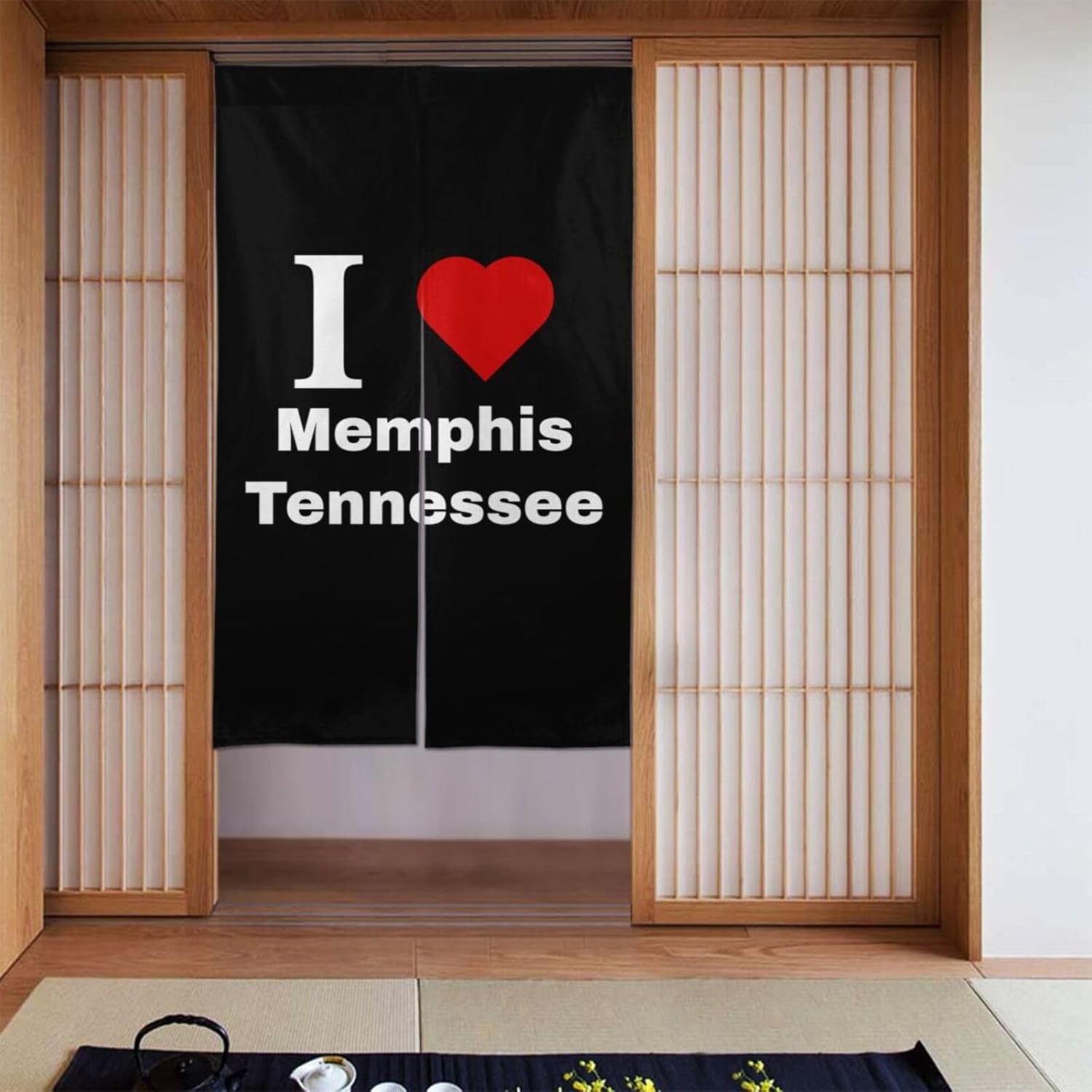 Memphis Tennessee Blackout Curtains for Doorways
