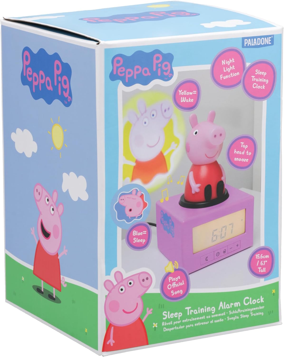 Paladone Peppa Pig Sleep Training Alarm Clock