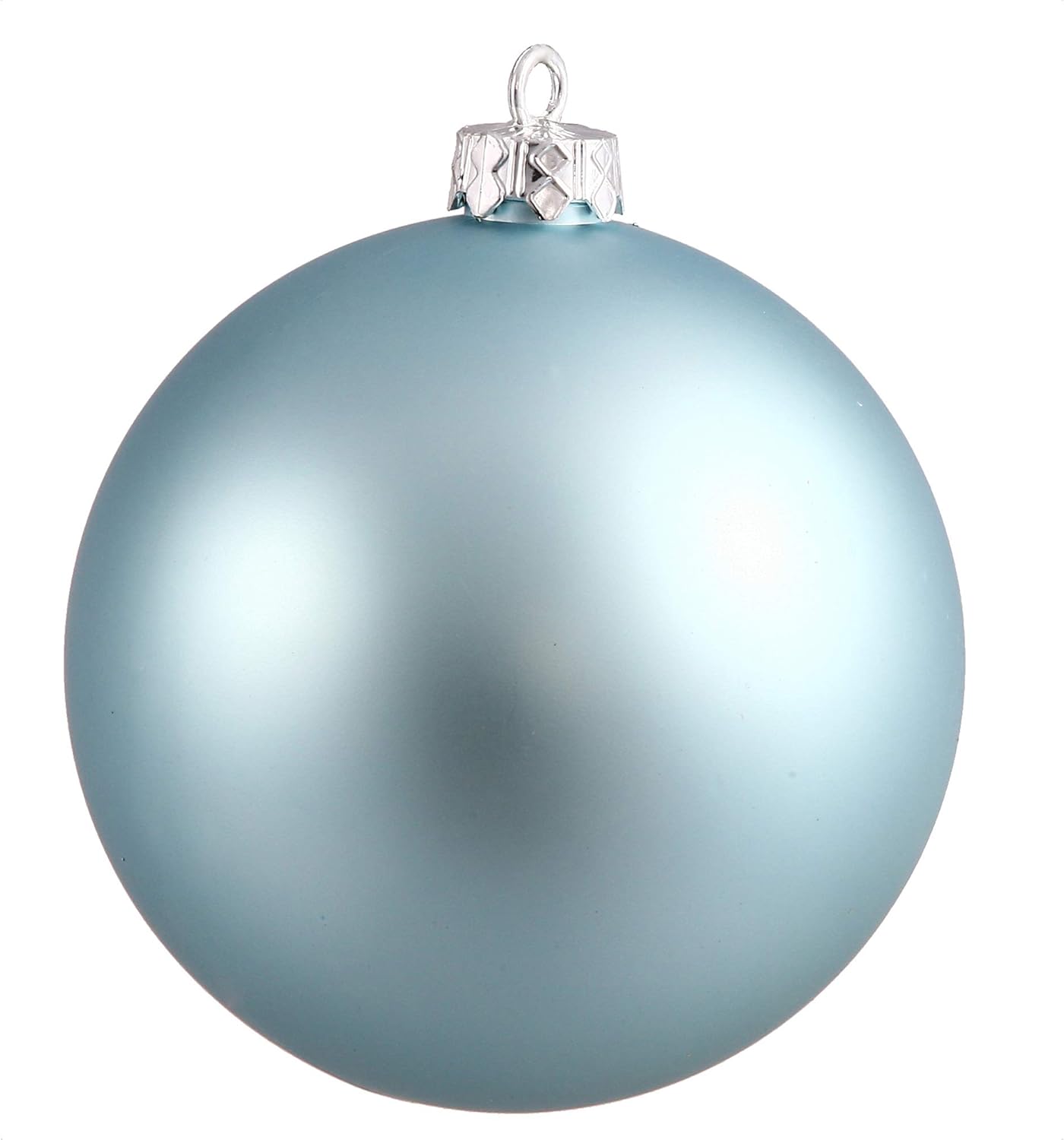 Vickerman 3 Inch Baby Blue Matte Ball Ornament - 12 per Bag