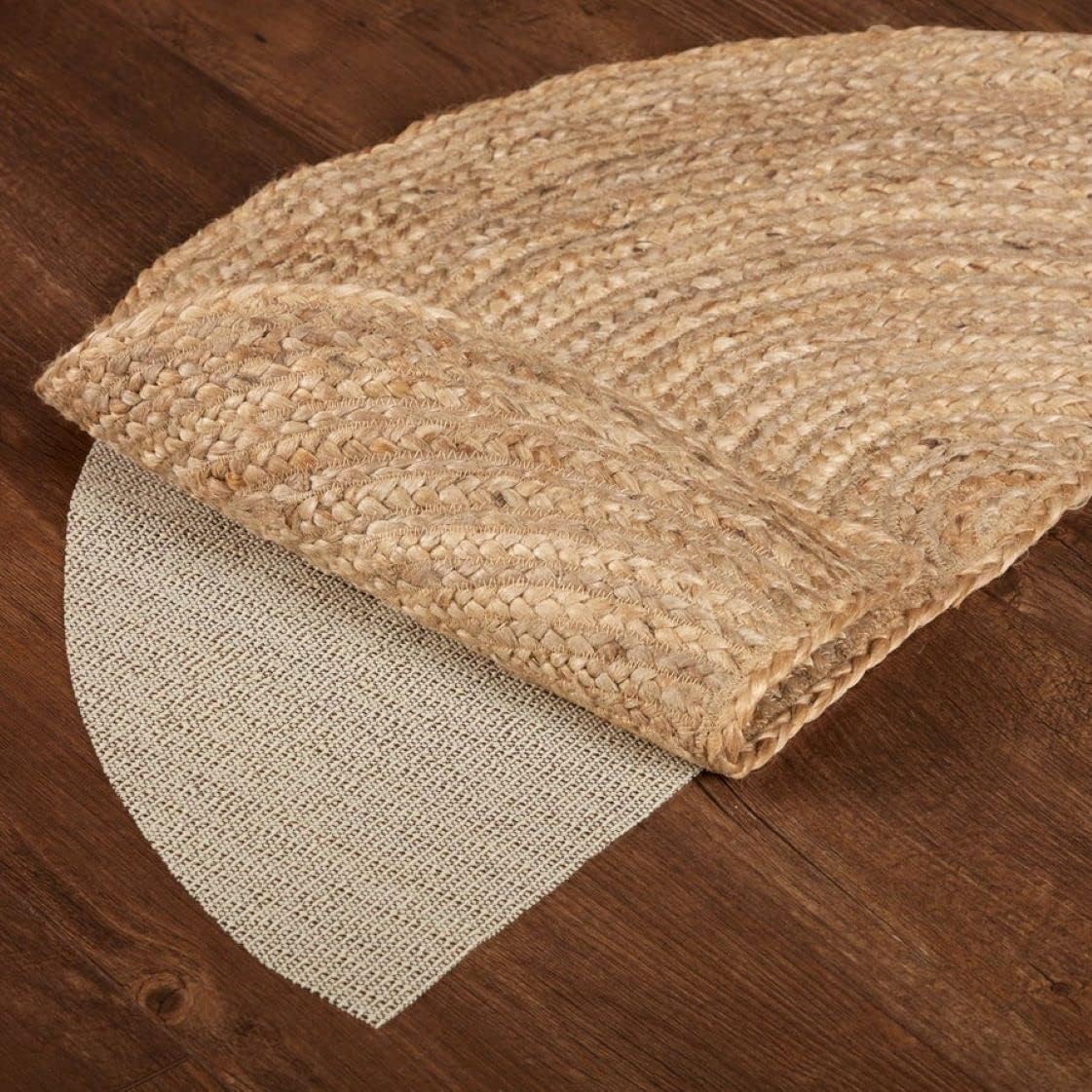 Agro Richer Jute Doormat 1x2 ft Semicircular Runner