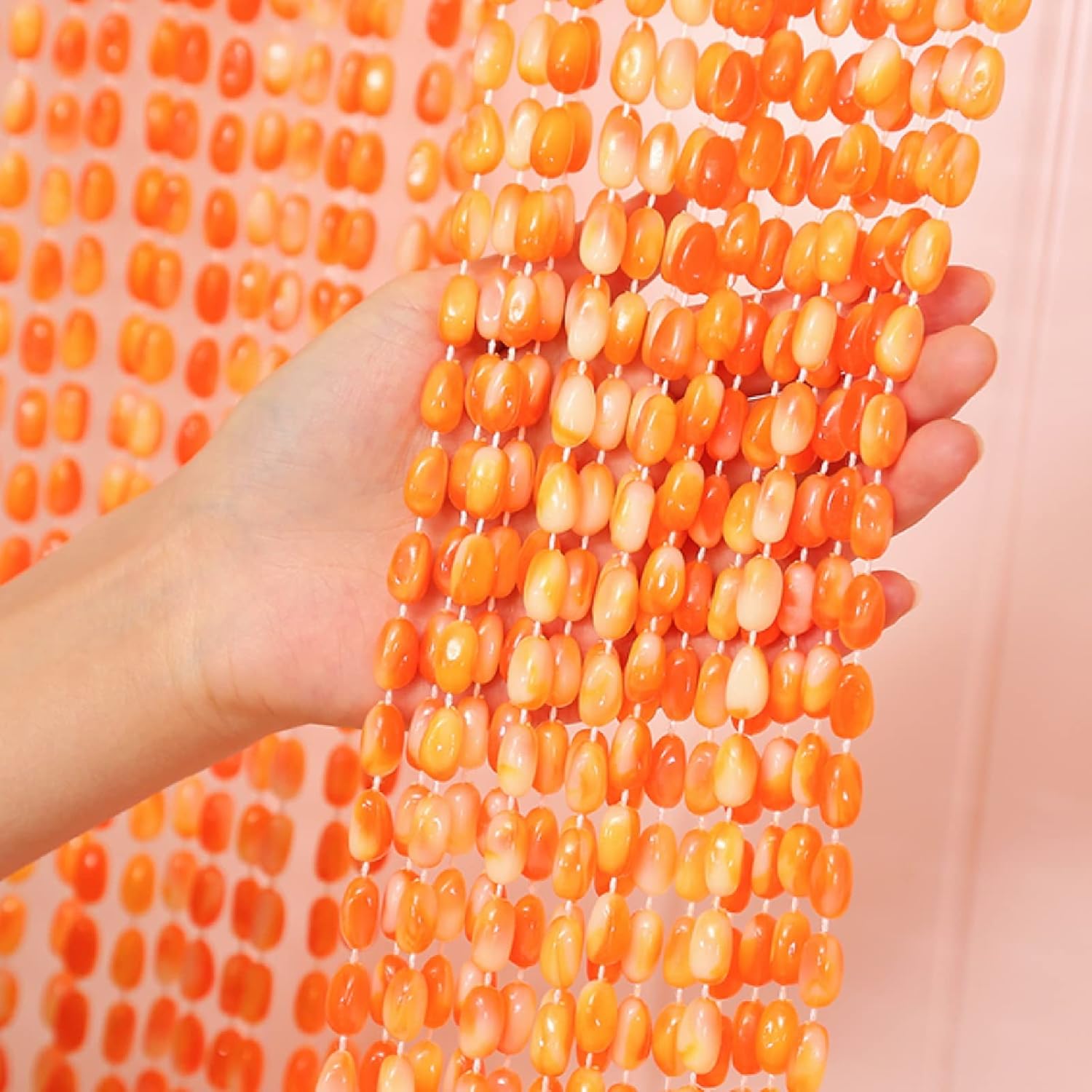 ZHANGQINGXIU Beaded Curtain for Doorways and Room Dividers