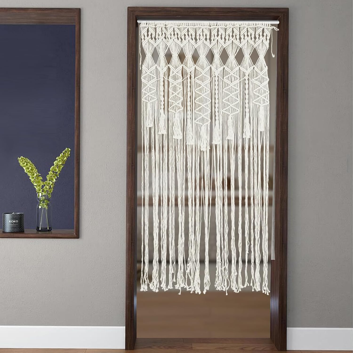 Doorway String Beaded Curtains for Privacy and Decor