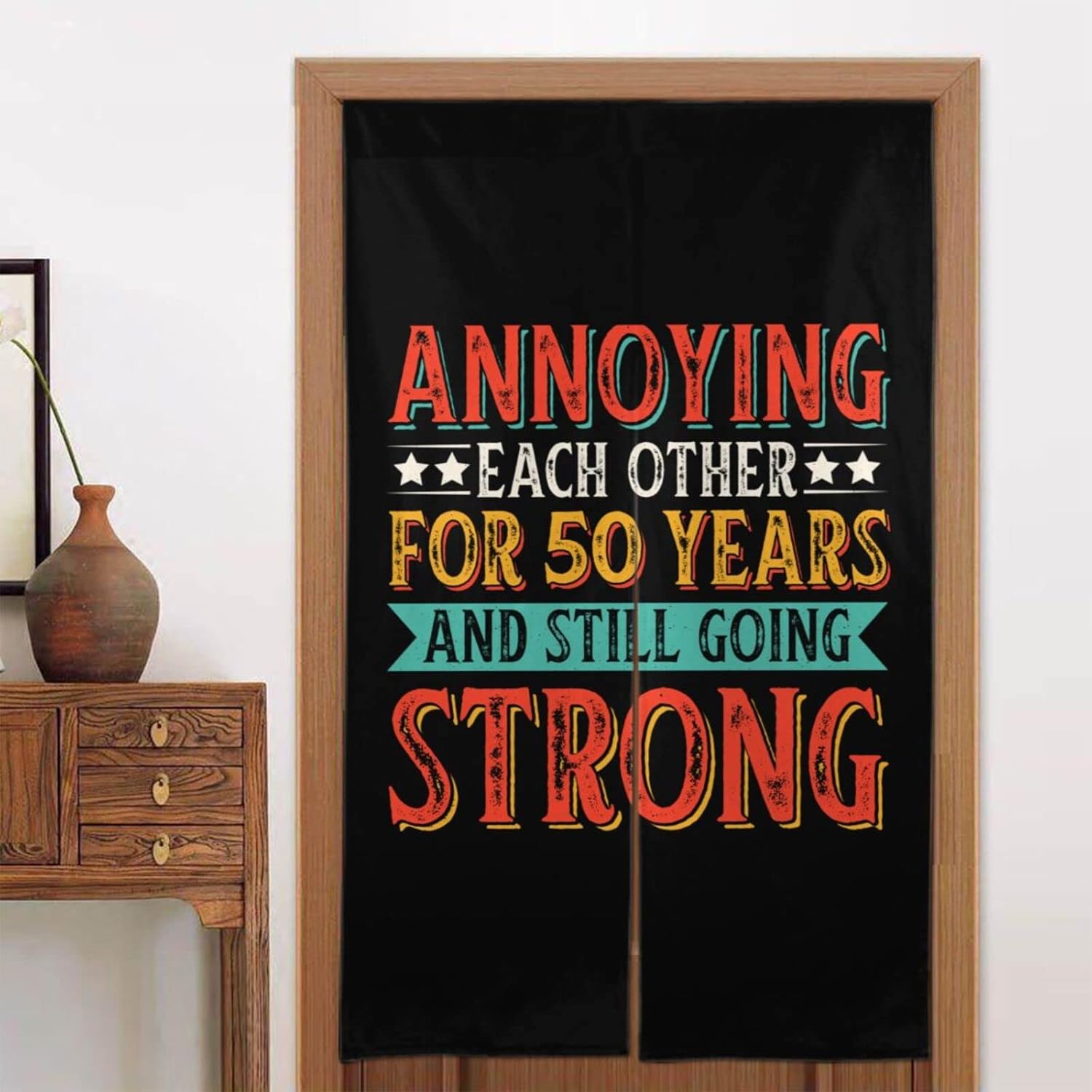 Annoying Each Other Blackout Curtains for Doorways