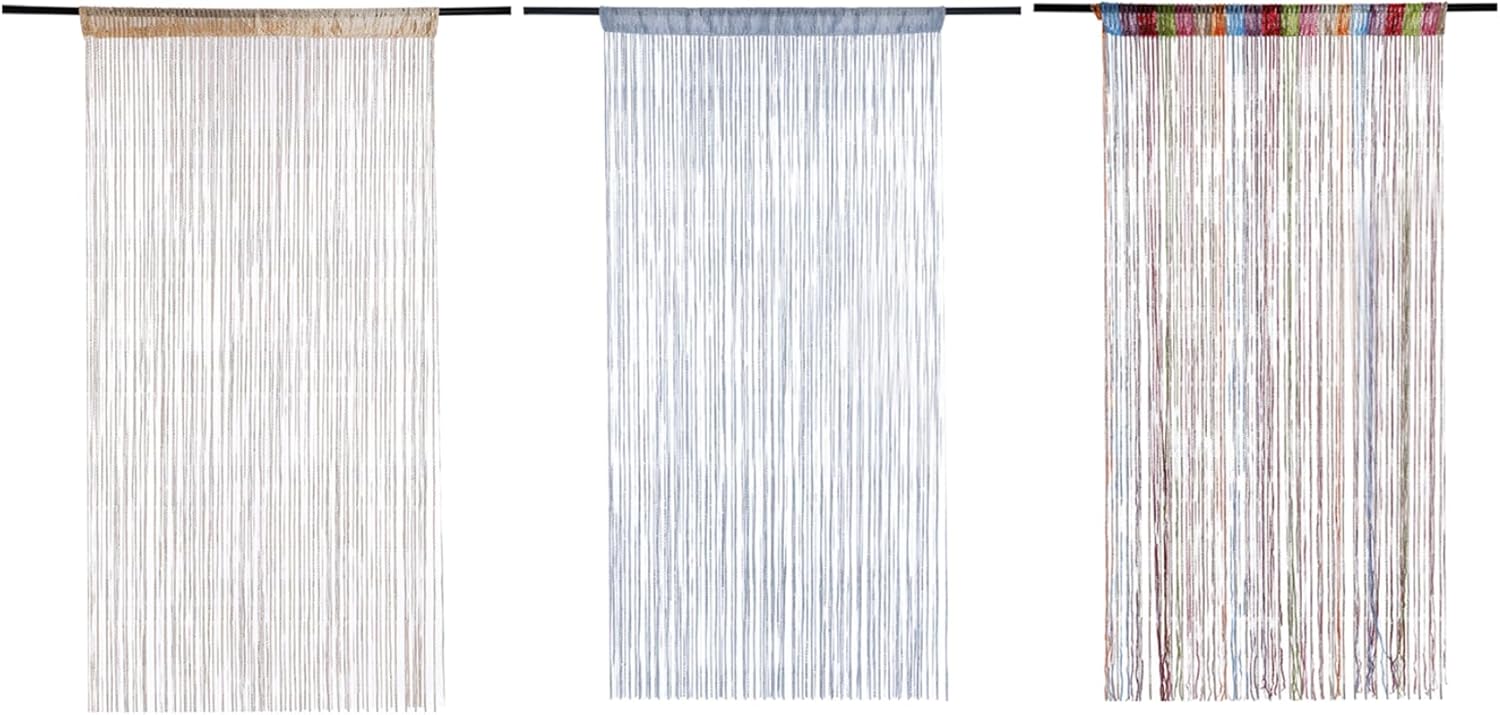 Bead Curtain for Doorway 100x200cm Sparkle Decor Panel