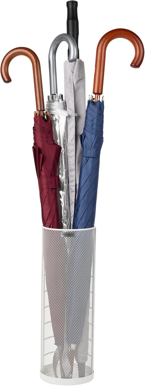 Mind Reader Metal Umbrella Stand with Multi Use