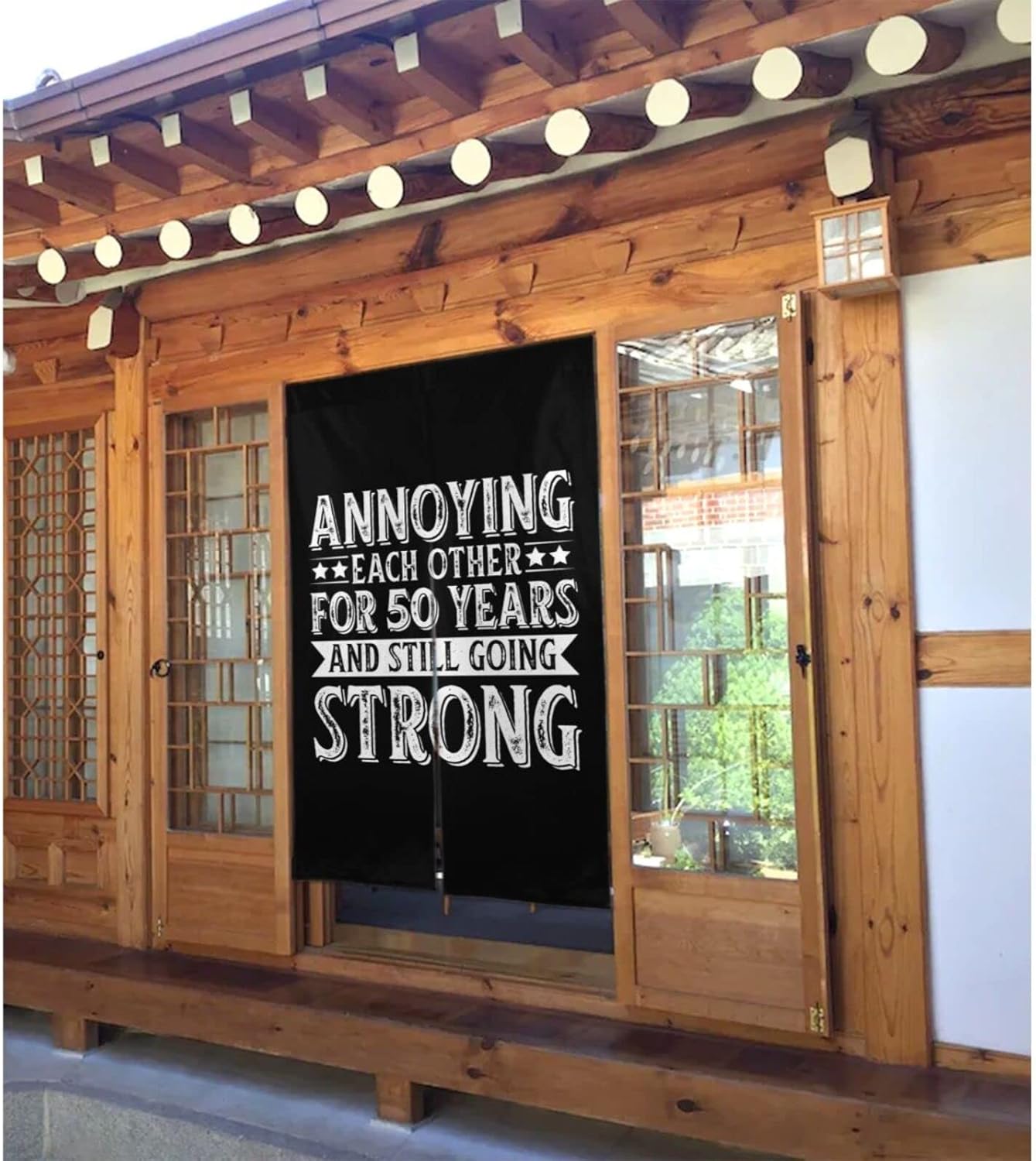 Annoying Each Other 50 Years Still Strong Blackout Curtain 34x56in